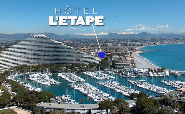Hotel L'Etape Villeneuve-Loubet Exteriör bild
